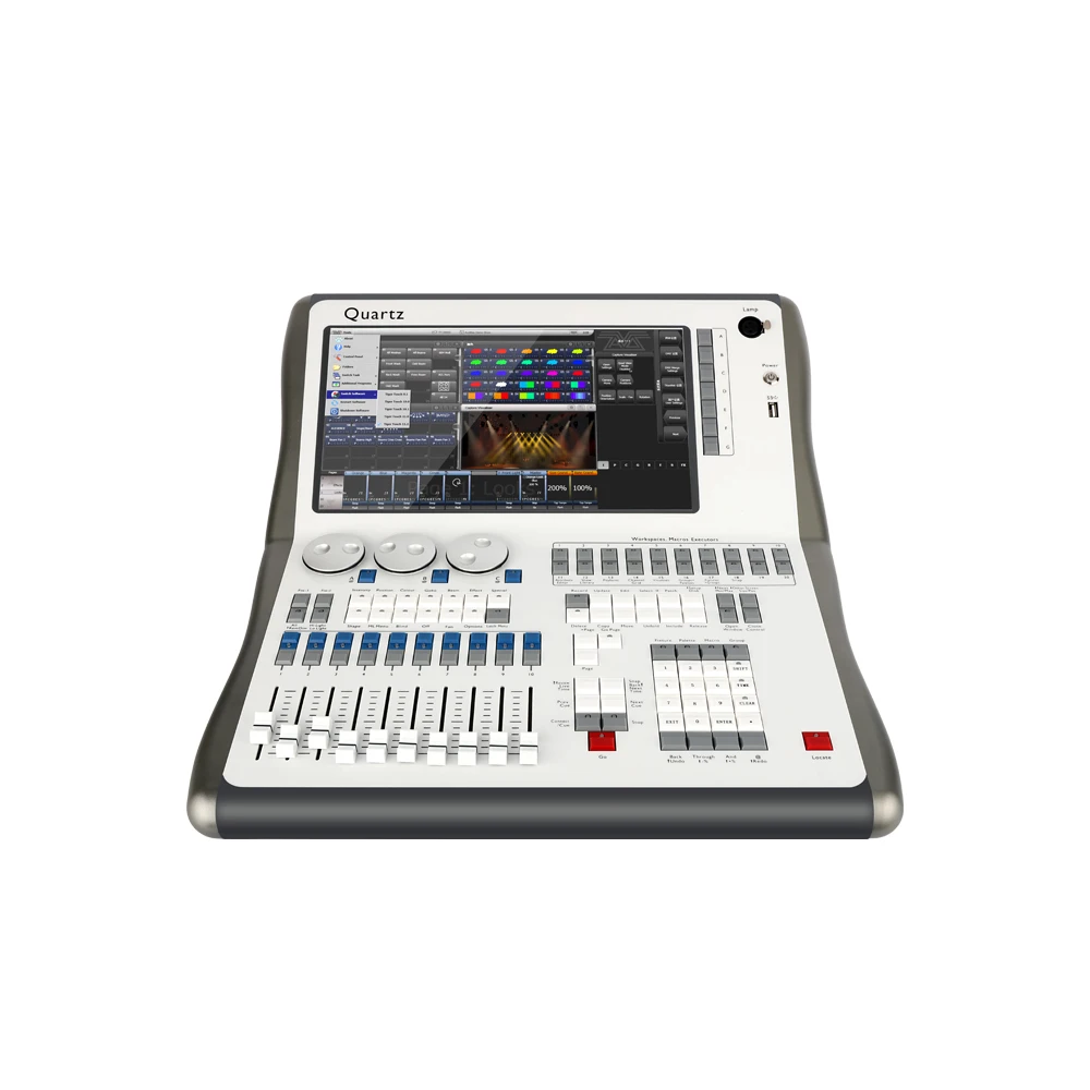 

Quartz Console V17.1 Stage Lighting Controller DMX512 Beam Light PAR 220v Voltage Dimmer Manufactured Professional Stage