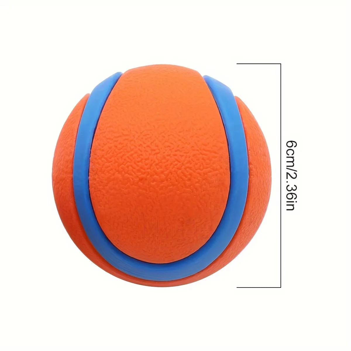 Langlebiger Silikon-Kau-Ball für Hunde - Interaktives Haustierspielzeug für mittelgroße Rassen, zur Zahnreinigung & Spielspaß, Hundespielzeug – Detail 6