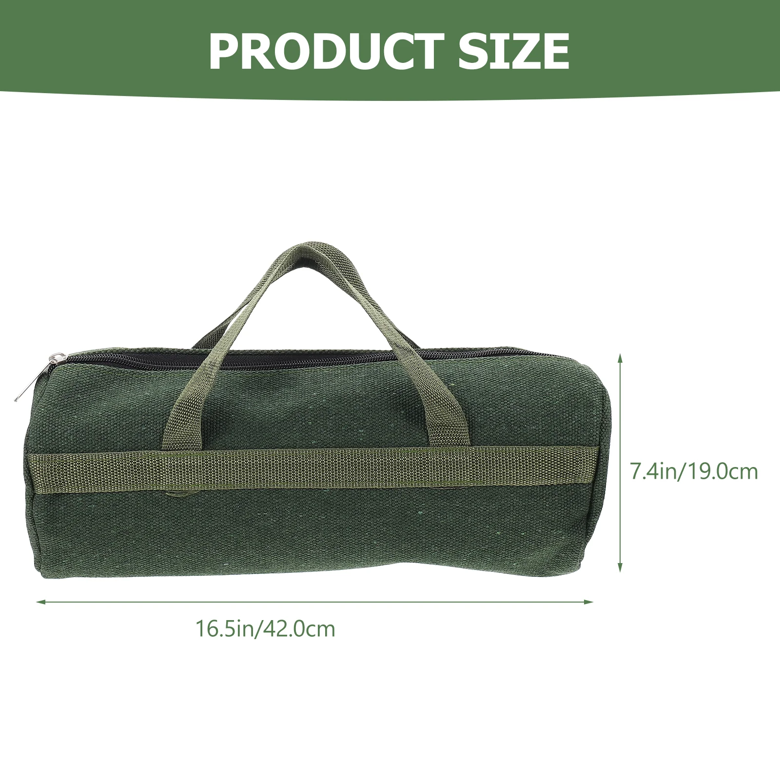 

Repair Kit Small Tool Storage Bag Sorting Toolbox Wrench Tools Pouch Cotton Canvas Convenient Outdoor