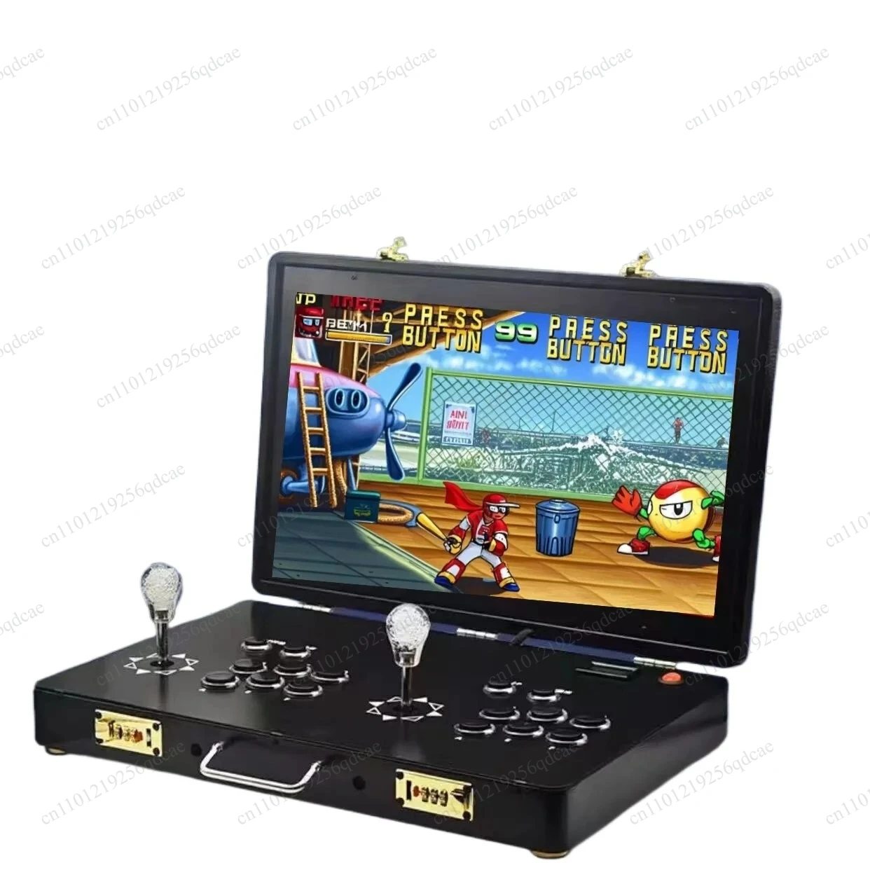 Foldable portable joystick game console, high-definition, nostalgic desktop arcade machine