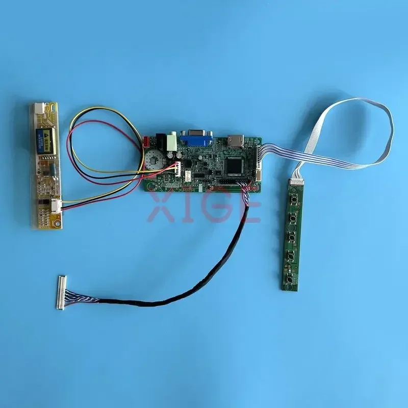 

Плата контроллера драйвера ЖК-экрана подходит для CLAA154WA04 CLAA154WA05 1280*800 HDMI-совместимый VGA 1CCFL матричный тест DIY комплект 30 Pin LVDS