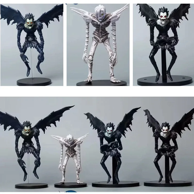 18CM Death Note Ryuuku Ryuk Rem Action  Anime Collectible PVC Model Toys Dolls Desktop Decoration Adult Children Halloween