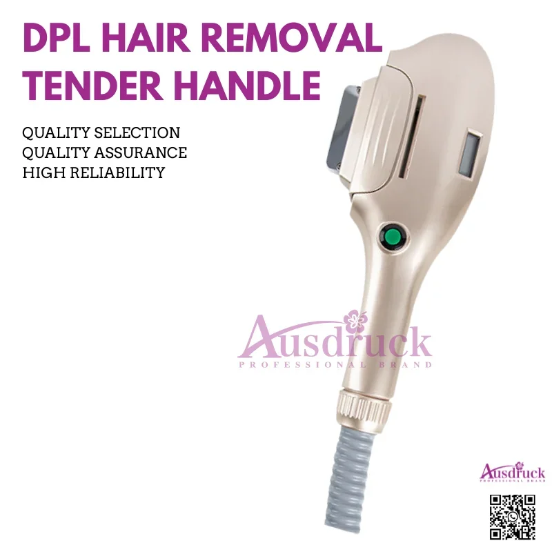 Ausdruck Premium DPL Hair Removal Tender Handle - Quality Selection, High Reliability for Smooth Skin