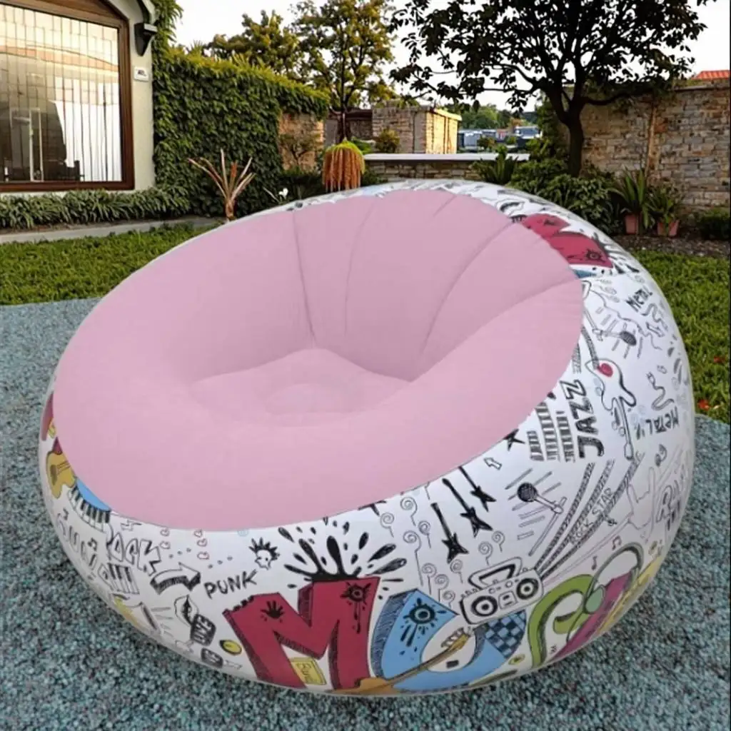 1PC Thickened Inflatable Lazy Sofa Lounge Chair – Perfect for Outdoor Courtyards & Indoor Leisure image 6