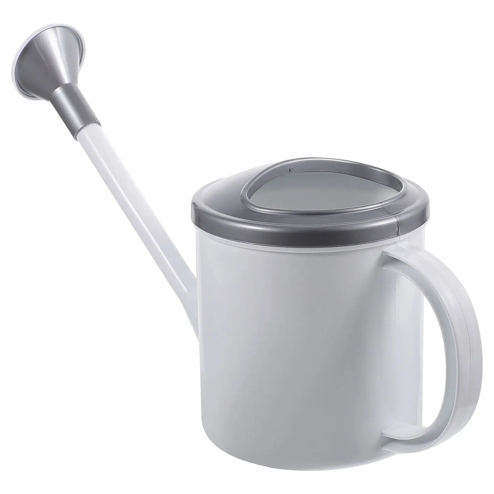 

Plastic Long Spout Watering Can Ergonomic Handle Large Opening Indoor Outdoor Flower Plant Pot Garden Watering Kettle No Spill