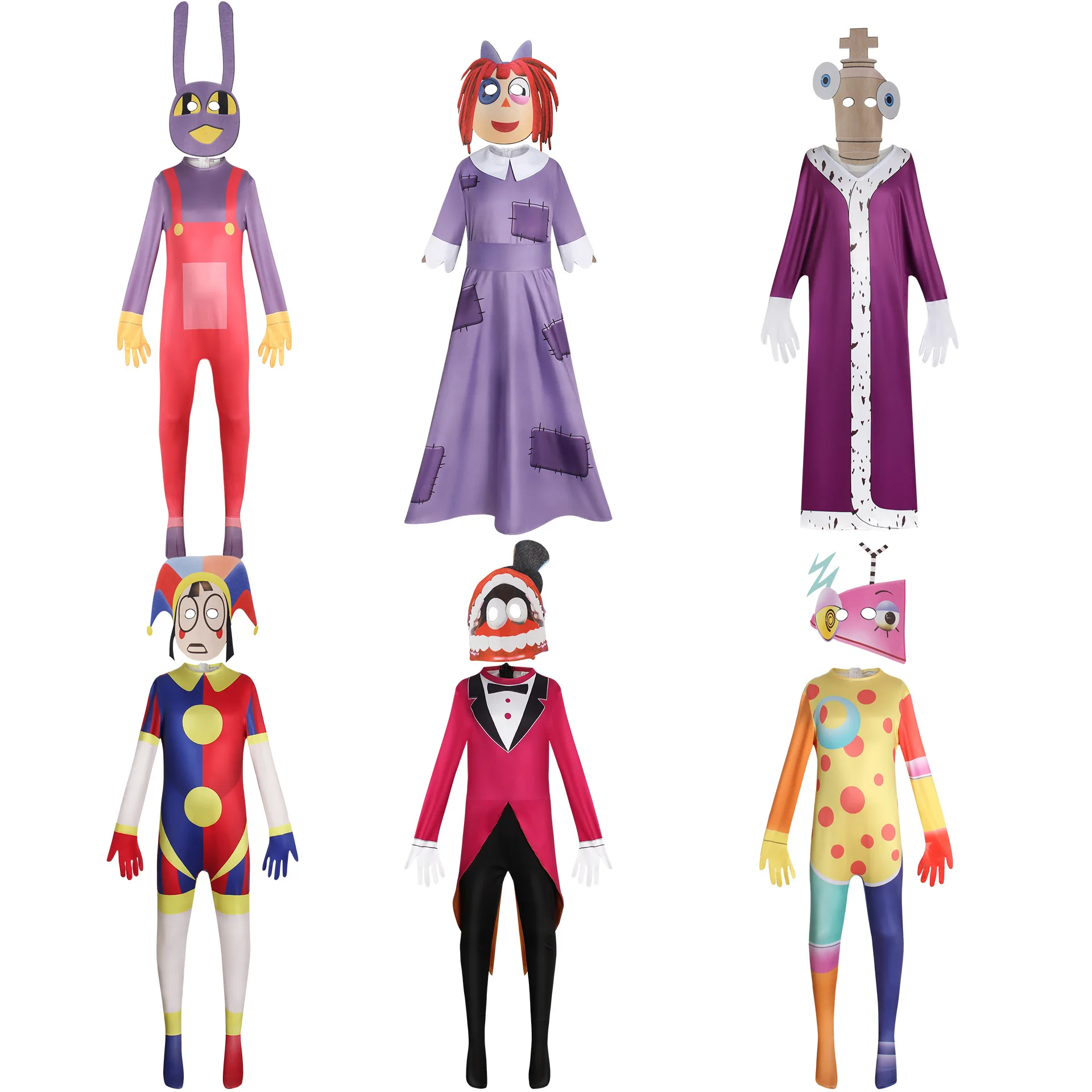 أزياء السيرك ذات الرقم السحري التأثيرية لمرحلة الأداء في الهالوين أزياء نسائية تقليدية عرقية