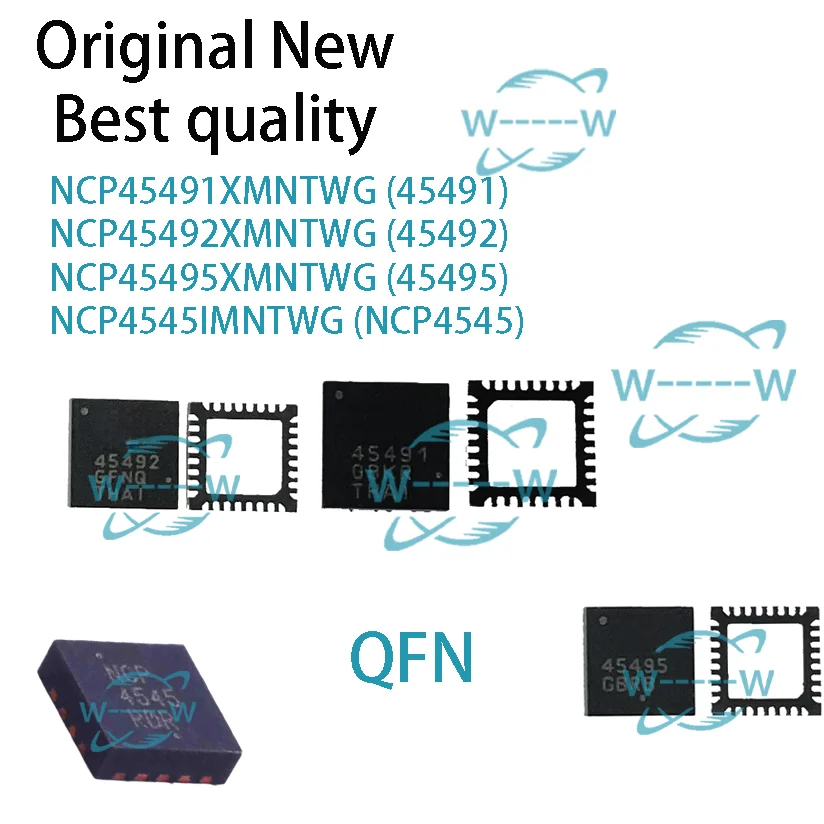 (2-50 PCS) NCP45491XMNTWG 45491 NCP45492XMNTWG 45492 NCP45495XMNTWG 45495 NCP4545IMNTWG NCP4545 NCP45491 NCP45492 IC NCP45495 ic