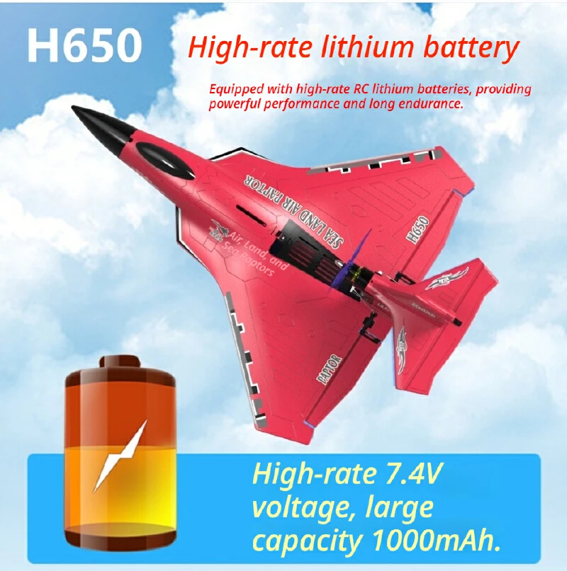 Amphibious Rc Plane Sea Land Air Waterproof Brushless Fixed Wing Foam Model Outdoor Hobby Toy For Kids & Boys Beginners