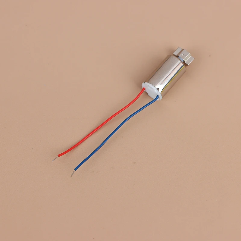 1Pc 6mm 610 Electric DC Mini Vibrator Motor VR Massager Motor Toothbrush Waterproof Vibration Motor Coreless