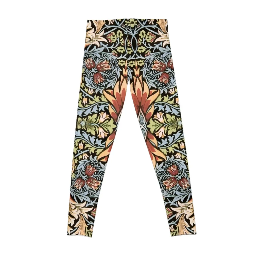 William Morris Snakehead Leggings for physical for girls Women's trousers Womens Leggings