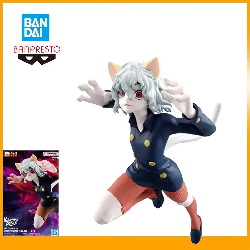 

Original Bandai Banpresto Hunter Hunter Vibration Stars Neferpitou Anime Action Figures Model Realistic Figure Fighting Pose Pvc
