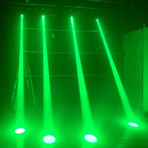 Mini LED Moving Head-ljus 150W Beam+Spot+18 Roterande Prismor DJ Dmx Sceneffektljus Disco Bar 10 best sales rörligt huvudstativ - №6