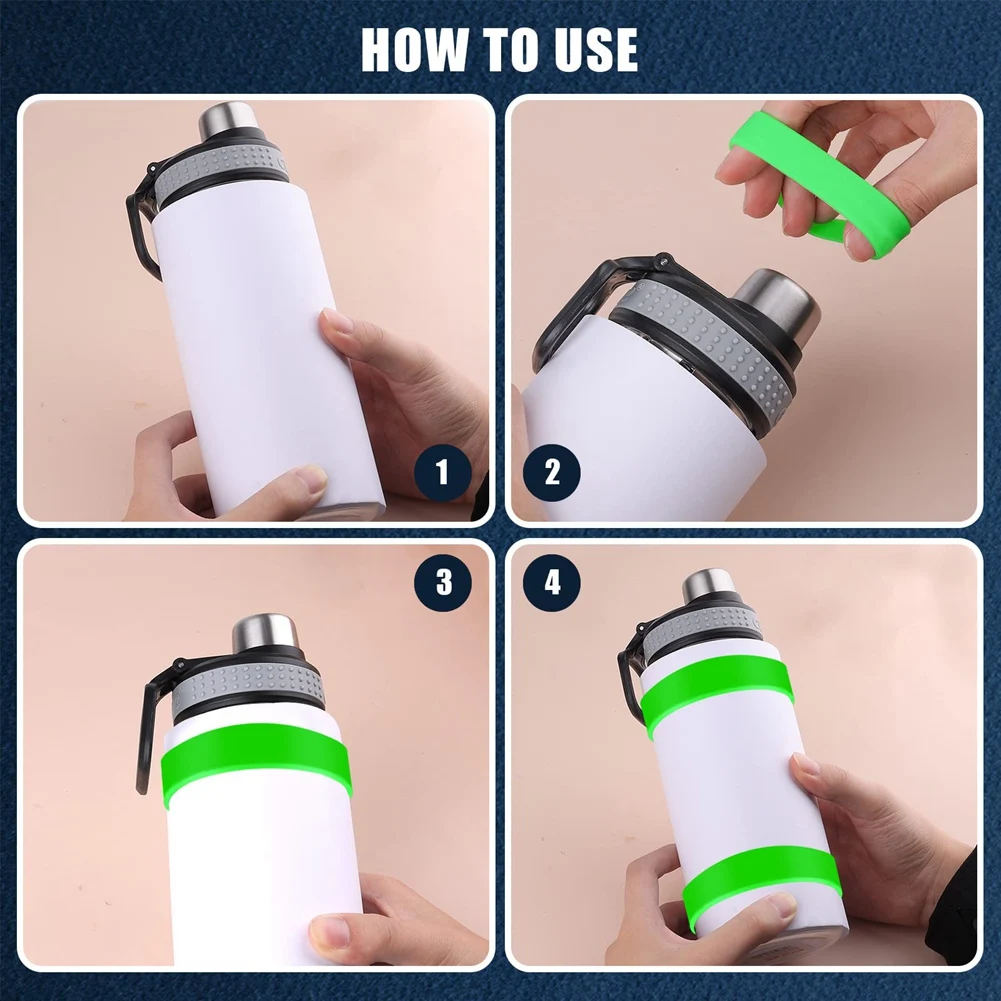 6 قطعة العصابات سيليكون ل حامل الورق التسامي حلقة نقل الحرارة قفازات مقاومة DIY بها بنفسك الحرف صنع التسامي-POS