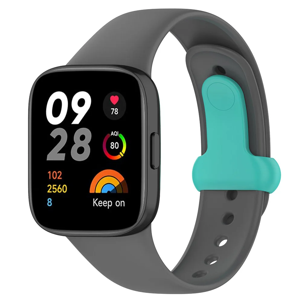 Pulseira de silicone para pulseira Redmi Watch 3
