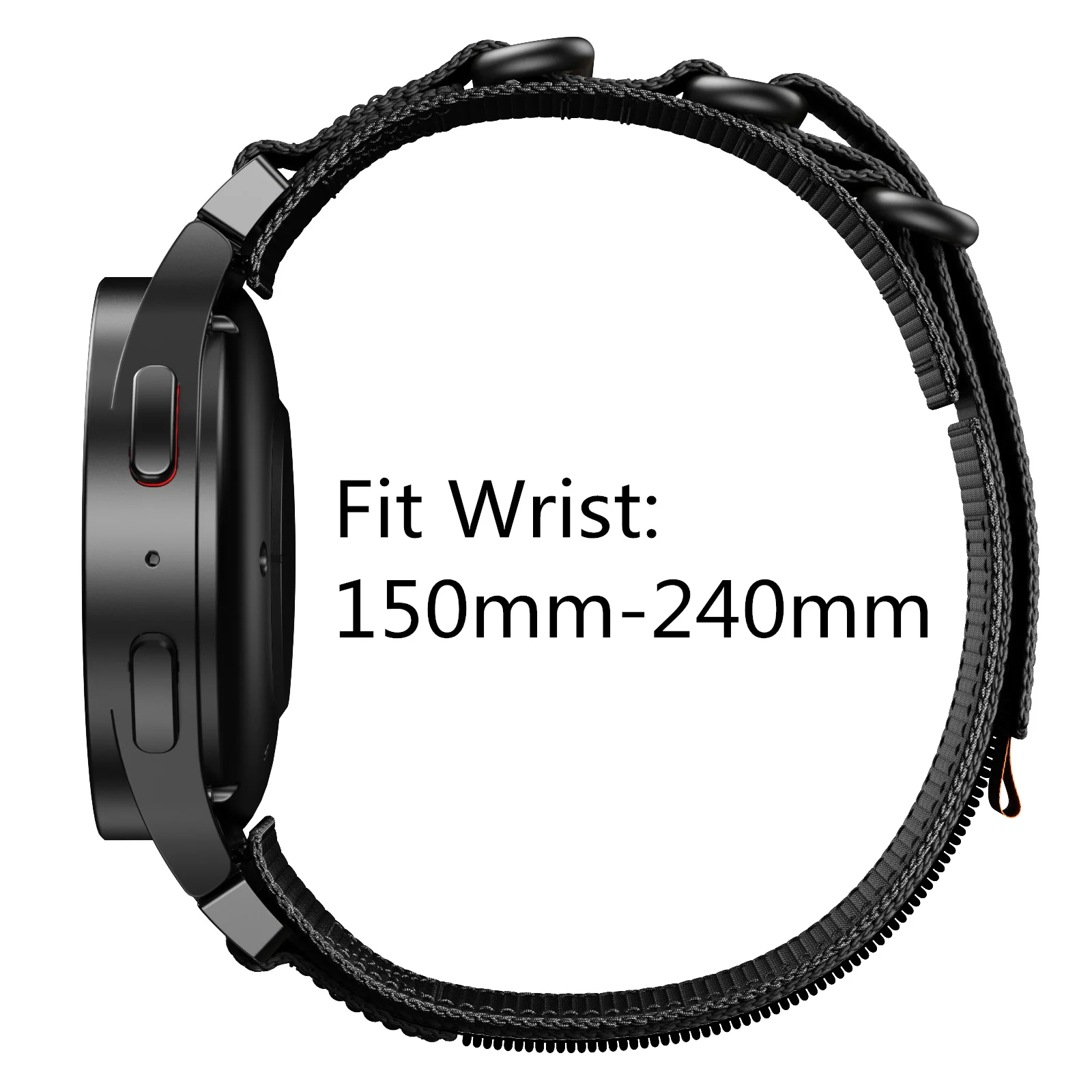 for Samsung Galaxy Watch 5 40mm 44mm Nylon Strap for Galaxy Watch 5 Pro 45mm Band for Galaxy Watch 4 Classic 46mm 42mm Watchband