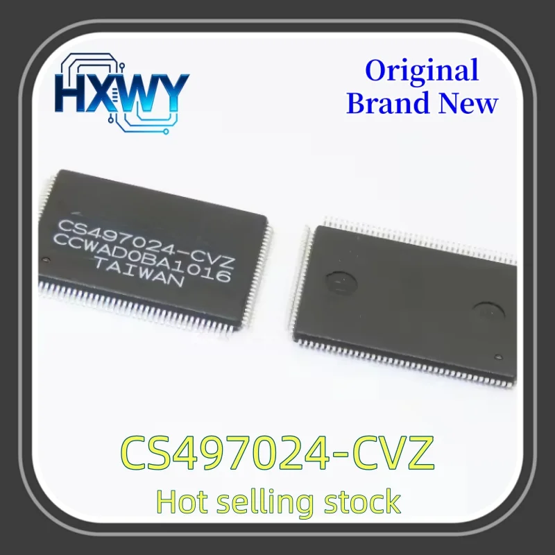 (1/3 pieces) CS497024-CVZ CS497024 QFP128 Audio DSP Chip New Electronic Parts Fast Delivery High Quality In Stock