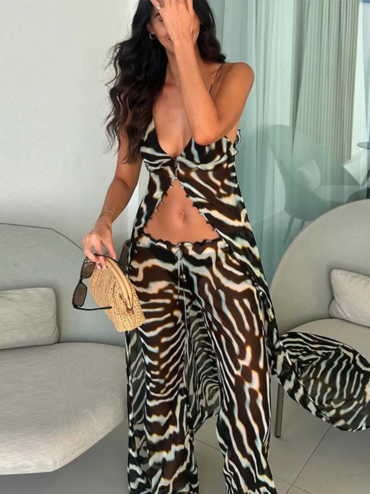 Thumbnail 3 - #70 Latest Wide Leg Pant Sets Offers