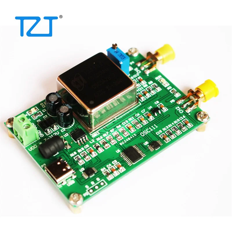 TZT 0,004-220 МГц Модуль OCXO Опорная частота USB Регулируемая частота Кварцевый генератор с управлением в духовке