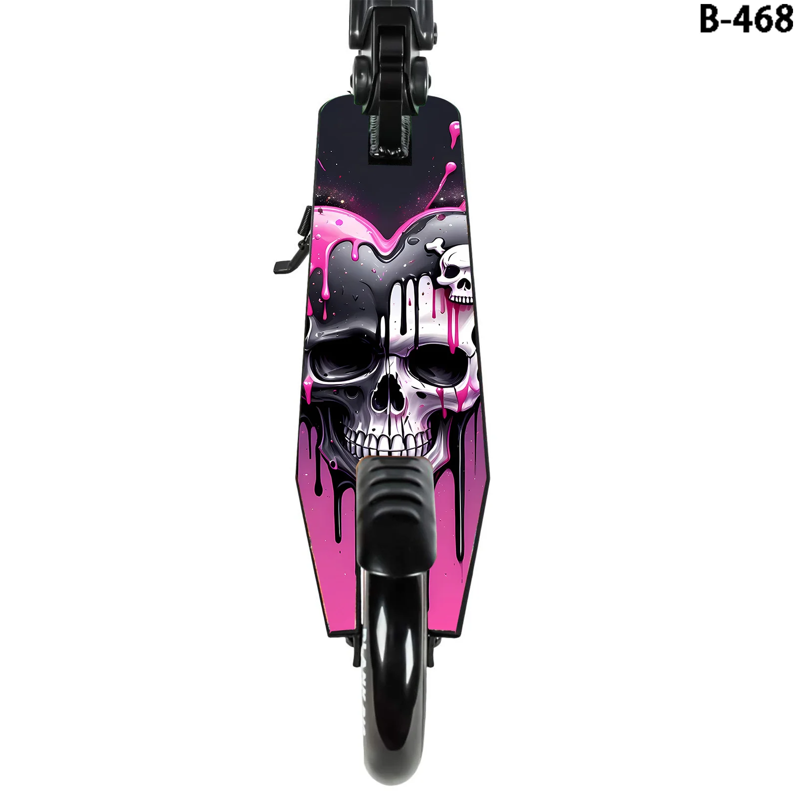 

Наклейка на самокат Tide Cool Sweet Cool Skull, персонализированная декоративная наклейка для самоката, наклейка для самостоятельного украшения самоката/подходит для