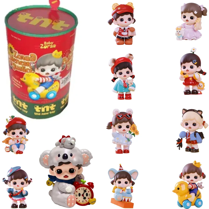 

New Genuine Zoraa Cuteness Is Justice Series Blind Box Caixa Caja Dolls Trendy Cute Desktop Decoration Toys Girls Surprise Gifts