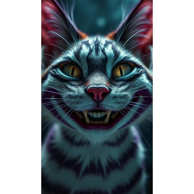 

500/1000/1200/2000 PCS Jigsaw Puzzles Ferocious Cat Animal Family Activity Games for Gameroom Bedroom Gift Home Decor