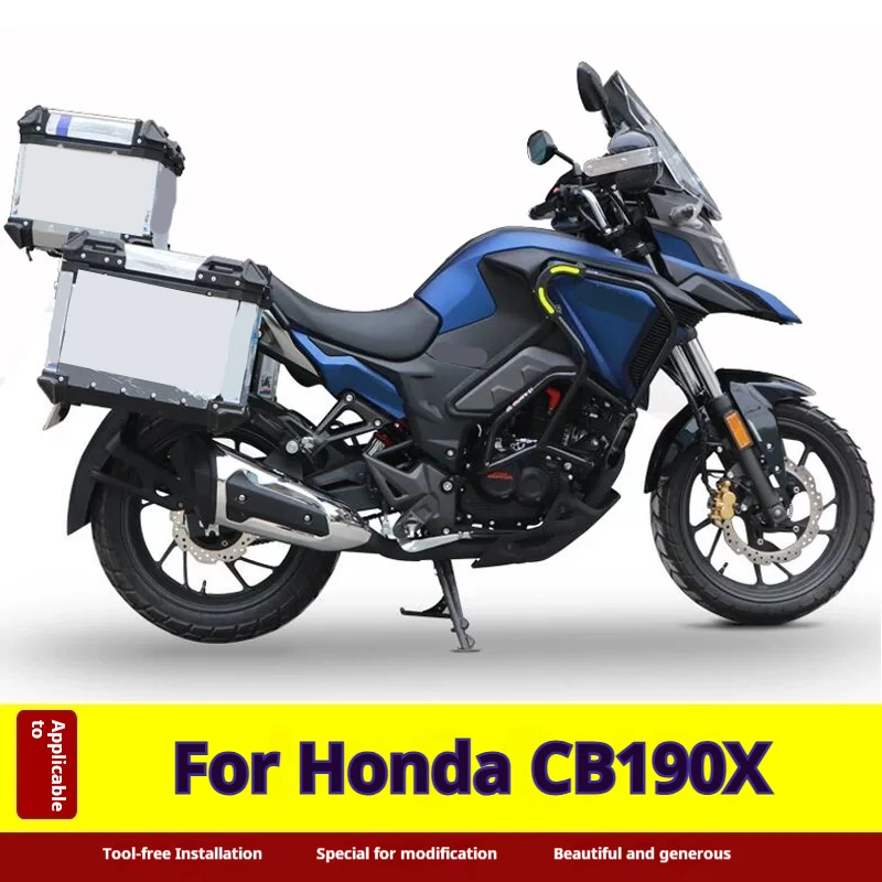 For Honda CB190X 2021 Motorcycle Modified Rear Storage Tail Box Top Case Modification Accessories