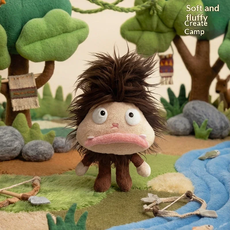 New Ugly Cute Plush Doll Weird Funny Abstract Fluffy Stuffed Toy With 3d Identity Card Gift Box For New Year Gift Kids Adults