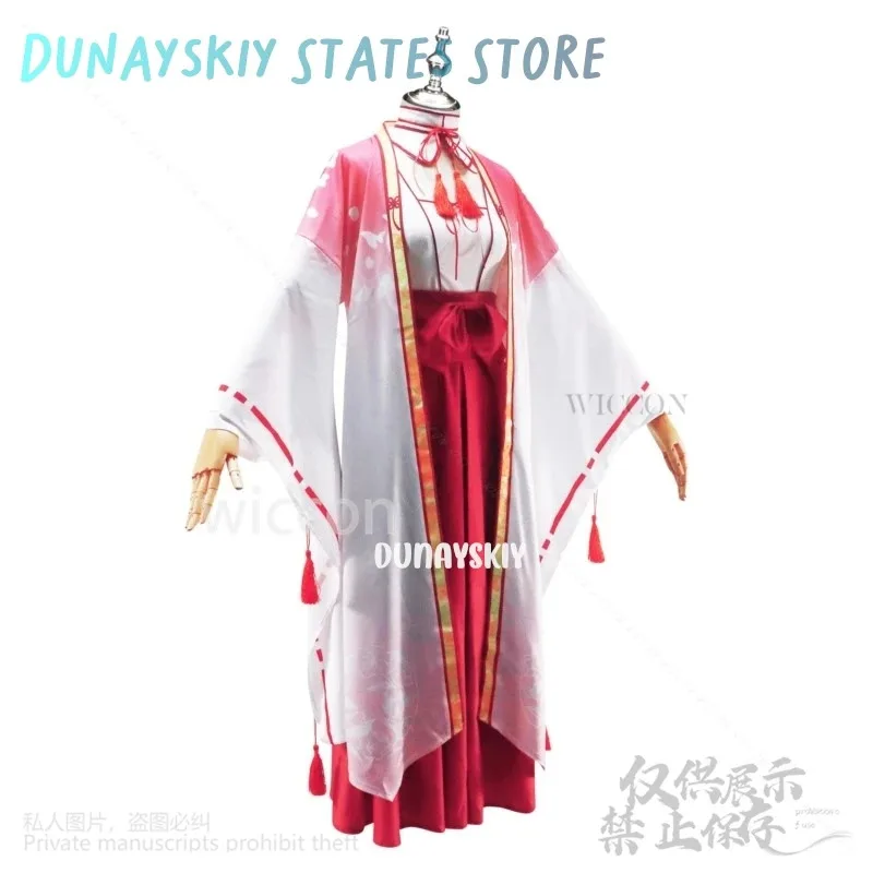 

8@Tomotake Yoshino Galgame Anime Senren*Banka cosplay Costume Japanese Kimono Dress Lingerie Lolita Wigs For Girls