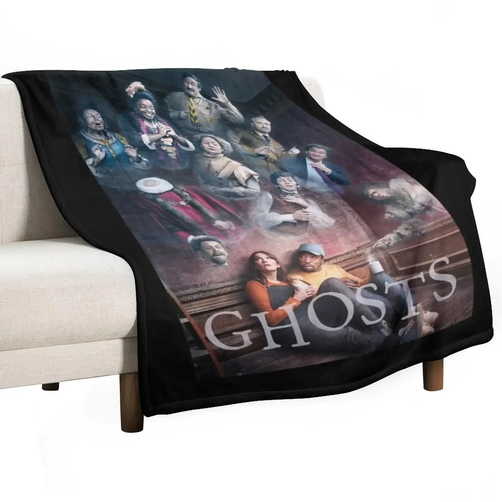 

Ghosts BBC TV show series Classic . Throw Blanket Blankets For Baby Decorative Sofas Blankets