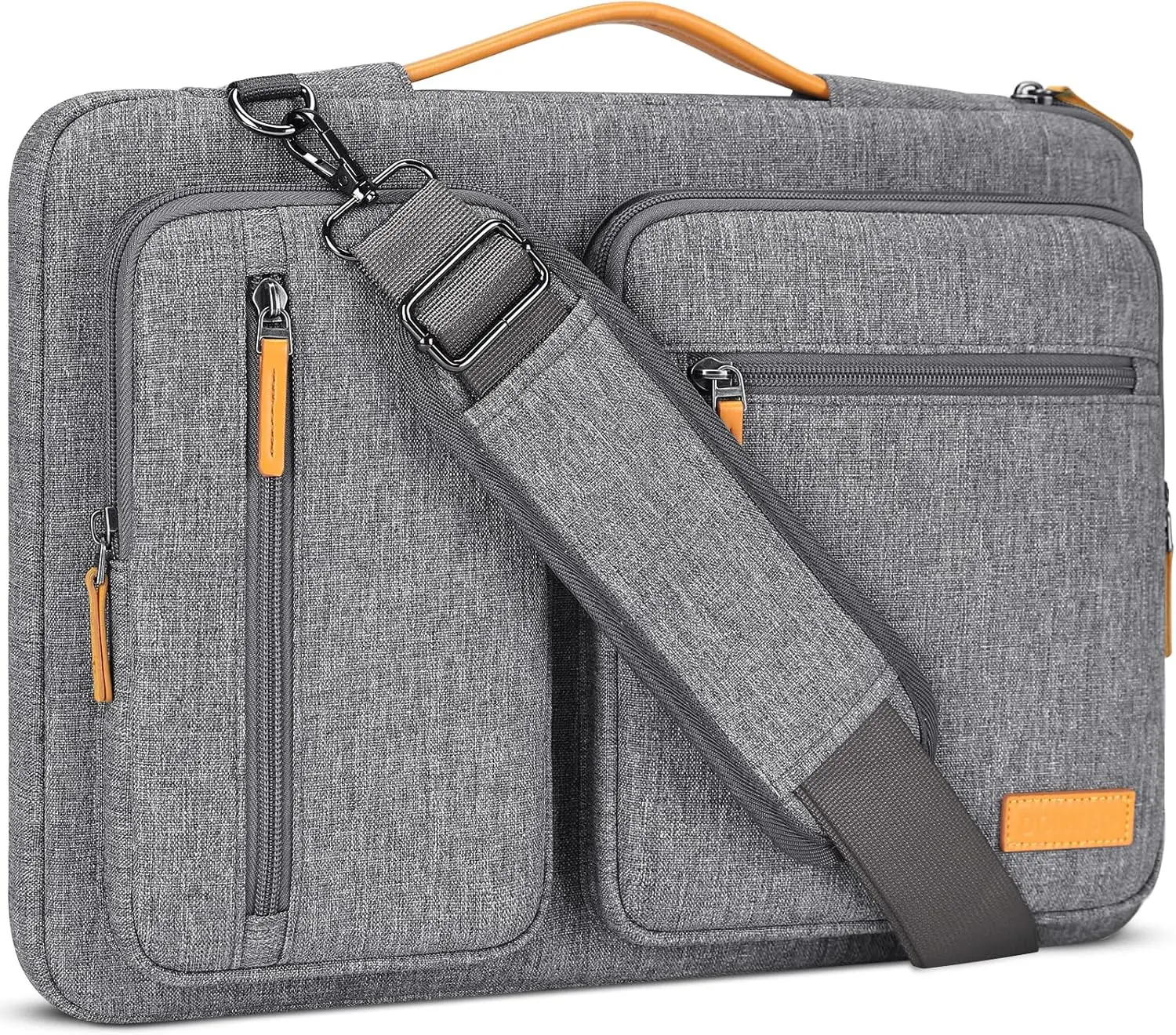 

Водонепроницаемый чехол для ноутбука 15,6 дюймов с плечевым ремнем, совместим с MacBook Pro 16, HP, Dell, ASUS, Lenovo, Chromebook