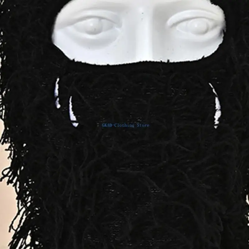 N0PE สำหรับผู้ใหญ่ Balaclava Outdoor Windproof Windproop Hole Exposed Neck Hat ป้องกันหมวกสำหรับผู้หญิง