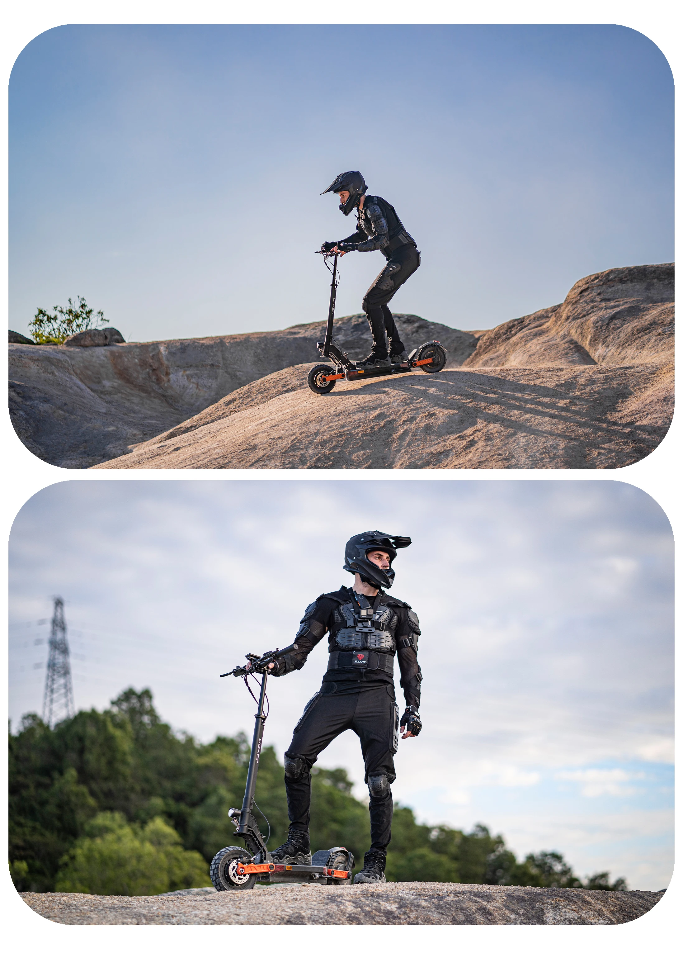 JOYOR S5 Pro (ABE) Zertifizierter Elektroroller für Pendler mit 10-Zoll-Reifen, 48V 26Ah Akku, E-Scooter für Erwachsene – Detail 10