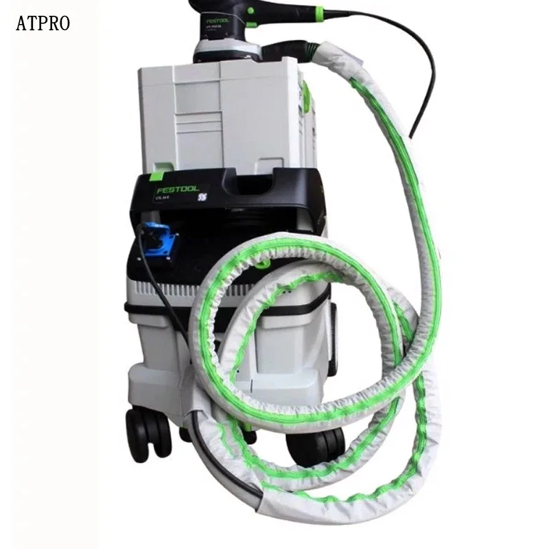 หลอดสูญญากาศป้องกันผ้า 3.5/5M สําหรับ FESTOOL/ Mirka ฐานกระดาษทรายเครื่องเครื่องขัดถังสูญญากาศป้องกัน