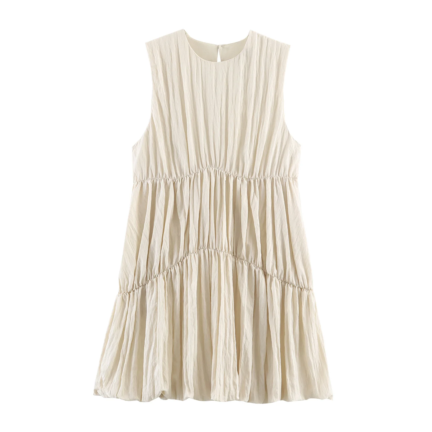 

Женское модное плиссированное платье в стиле баллон Q5II