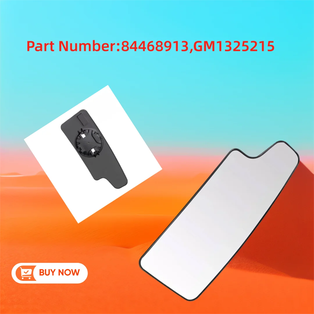 

Passenger Side Lower Mirror Glass for Silverado 1500/2500/3500 2020-2021 & For Sierra - Replacement Side View Mirror Lens