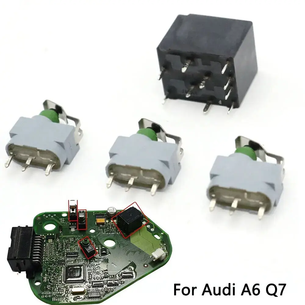 Steering Wheel Lock Actuator Fix Modules Repair Kits J518 ELV For Audi A6 S6 C6