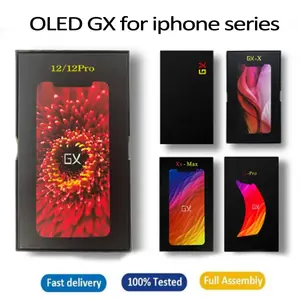 Bilashmart GX OLED Screen iPhone X XS Max Display True Tone With 3D Touch iPhone Screen XR 11 12Pro 13 Pantalla Digitizer Replace