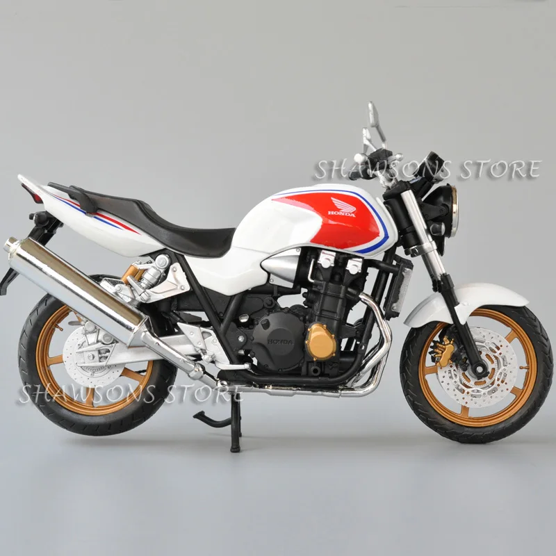 Automaxx 1:12 Scale Diecast Model Motorcycle Toy CB1300SF Street Bike Miniature Replica Collectible