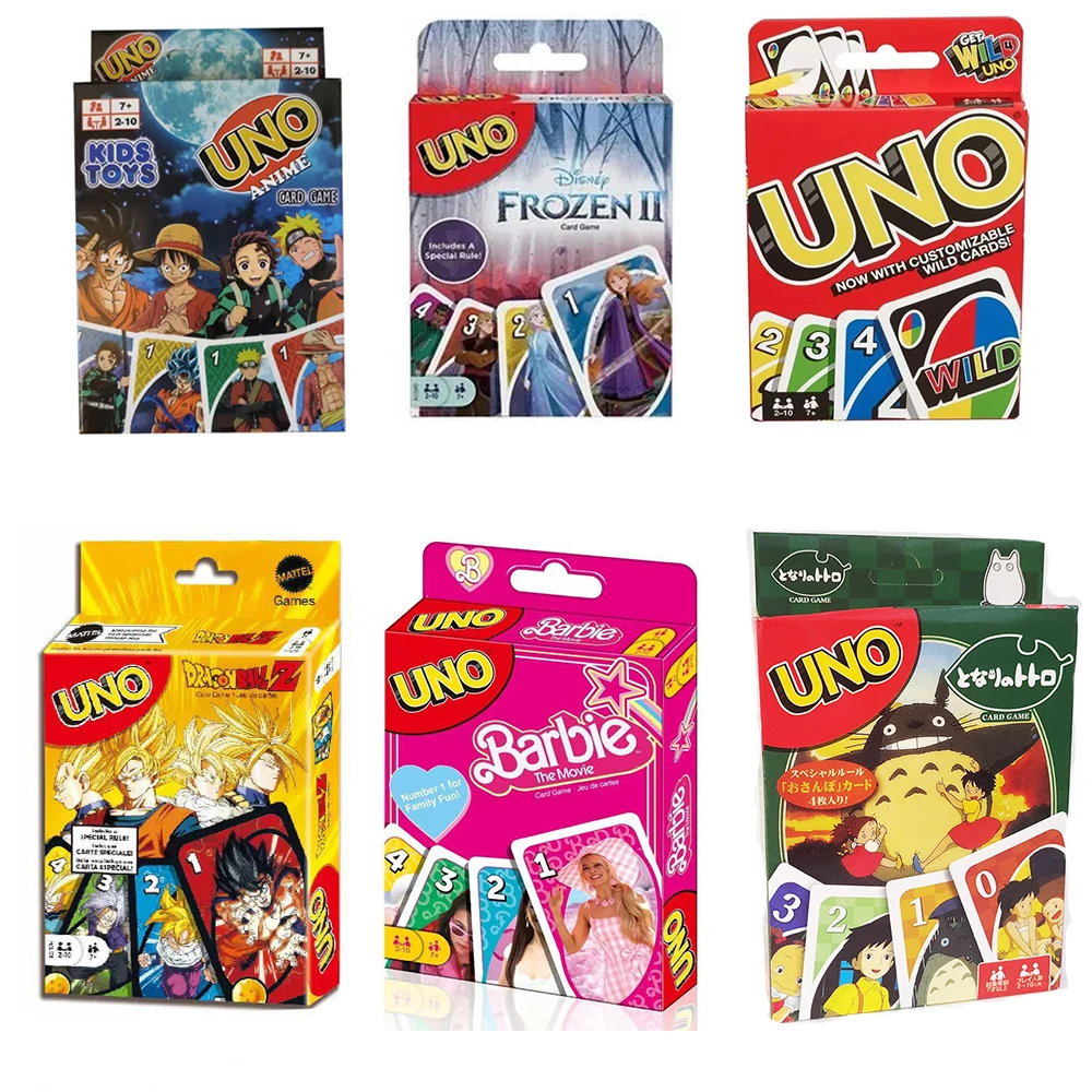 ¡UNO FLIP! Juego de mesa de dibujos animados de Pokémon, patrón de figura de Pikachu, entretenimiento familiar, juegos de cartas uno, regalos de navidad