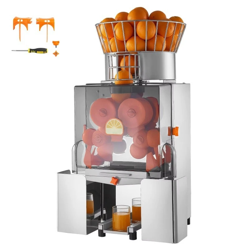 Commercial 120-watt electric automatic orange juicer