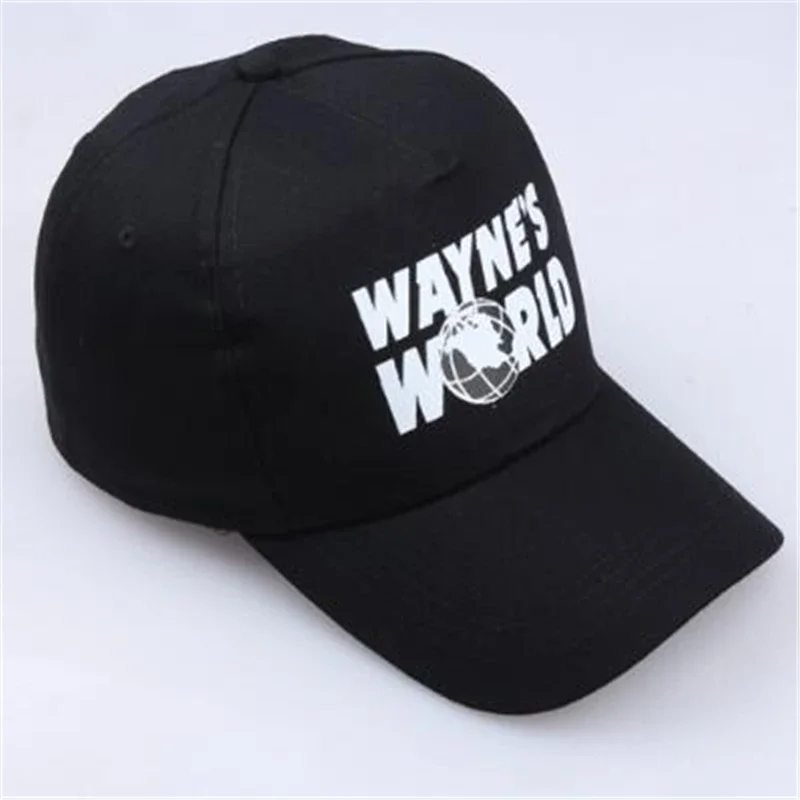 Game Wayne s World cosplay with the main character hat game accessories baseball sunshade hip hop cotton hat