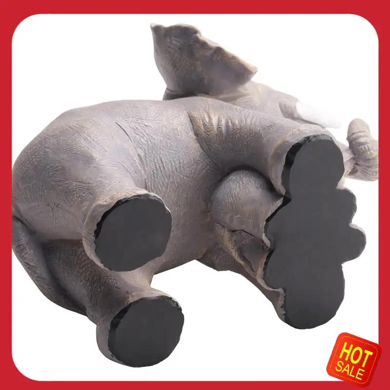 

A08I Elephant Statue - Elephant Decor - Elephant Gifts For Women - Home Decor Office Bookshelf TV Stand Living Room Durable