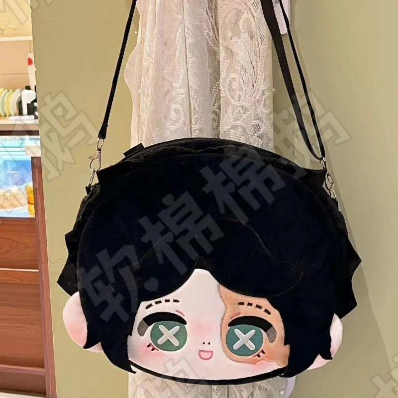 أنيمي لعبة الهوية الخامس المنقب Kawaii الوجه تأثيري لوليتا فتاة Itbag نورتون مضحك حقيبة كتف على ظهره المشجعين ديكور الدعائم هدية