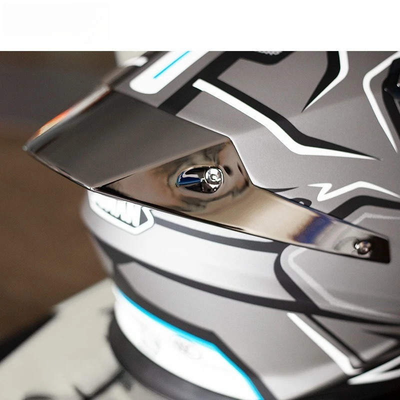Suitable for SOMAN X8 Motorcycle Helmet Tail Spoiler Capacete Helmet Tail Refitting Big Spoiler Accessories Universal