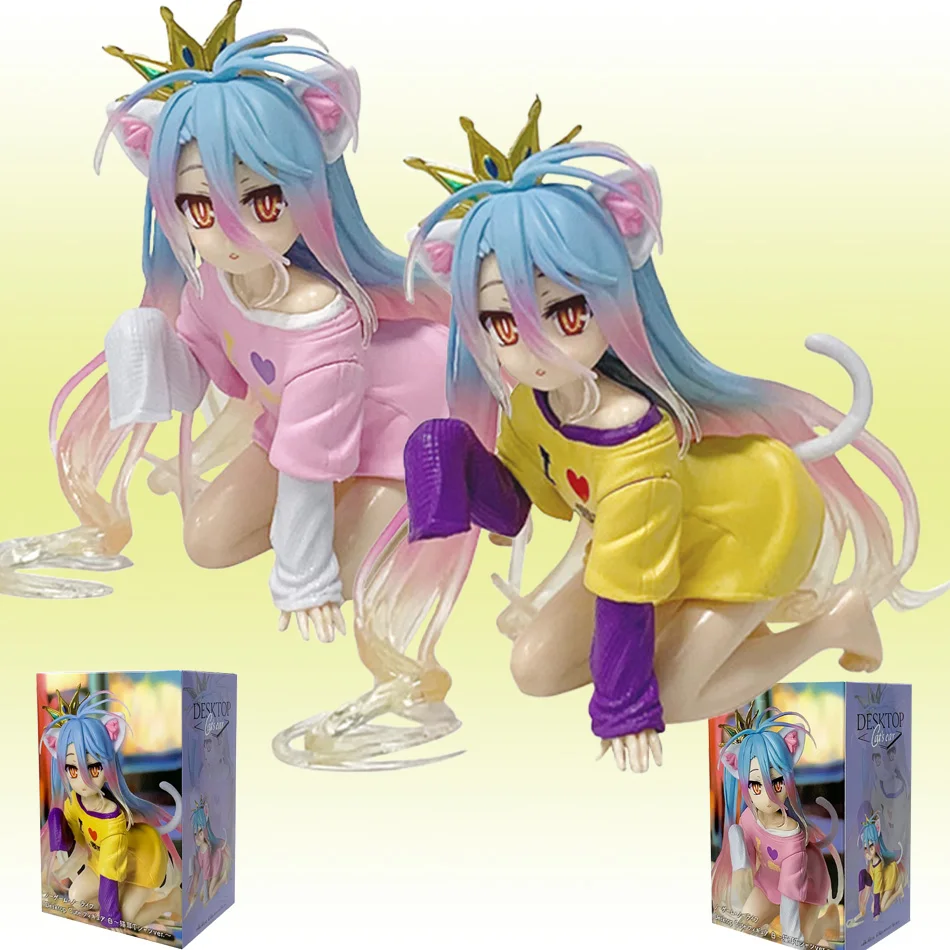 Anime NGNL No Game No Life White Shiro PVC Modell Action Figure Sammlung Ornament Spielzeug Urlaub Geschenk auf Lager