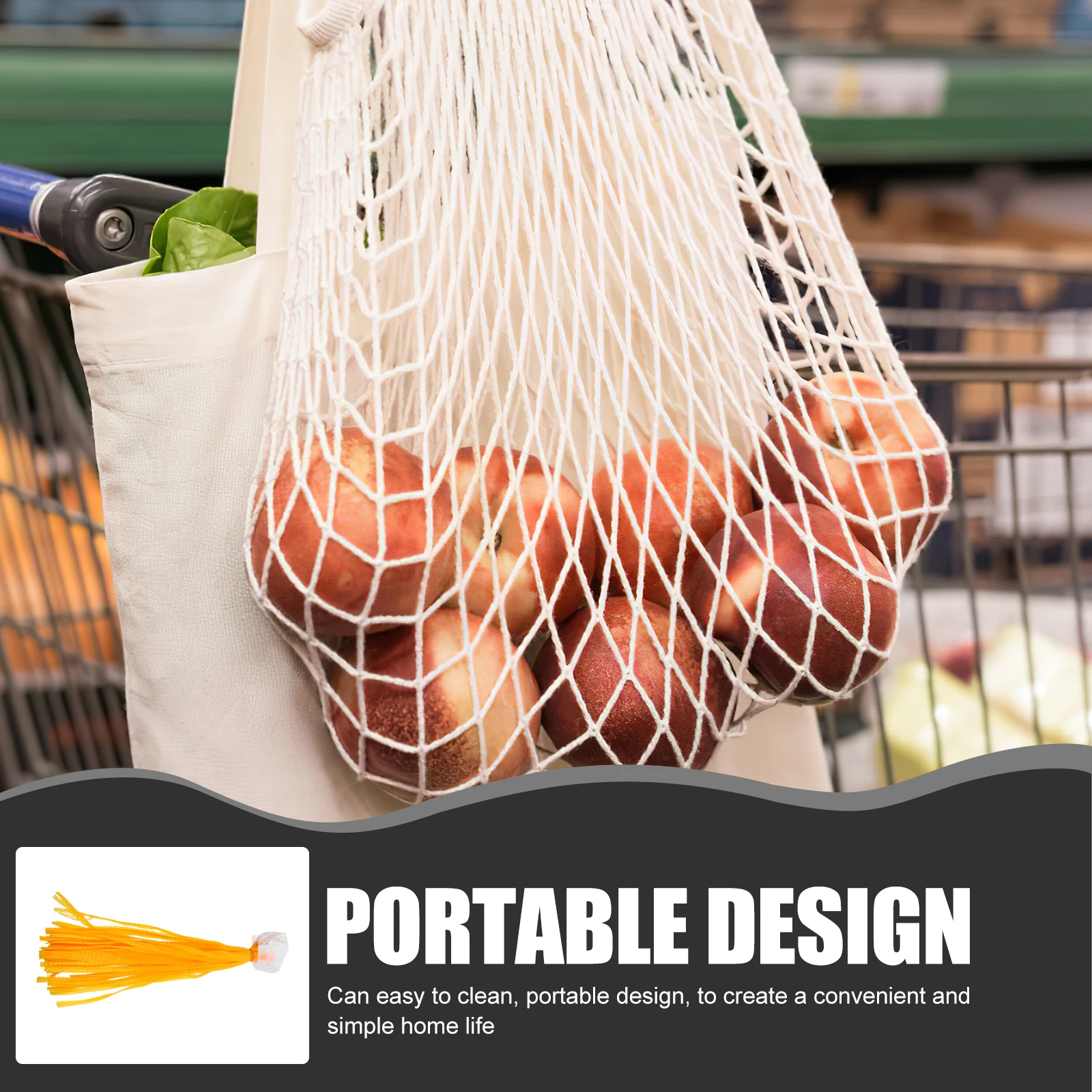 

100pcs Vegetable Mesh Grocery Net Bags Foldable Lightweight Produce Bags Reusable Onion Garlic Carrier Breathable Storage