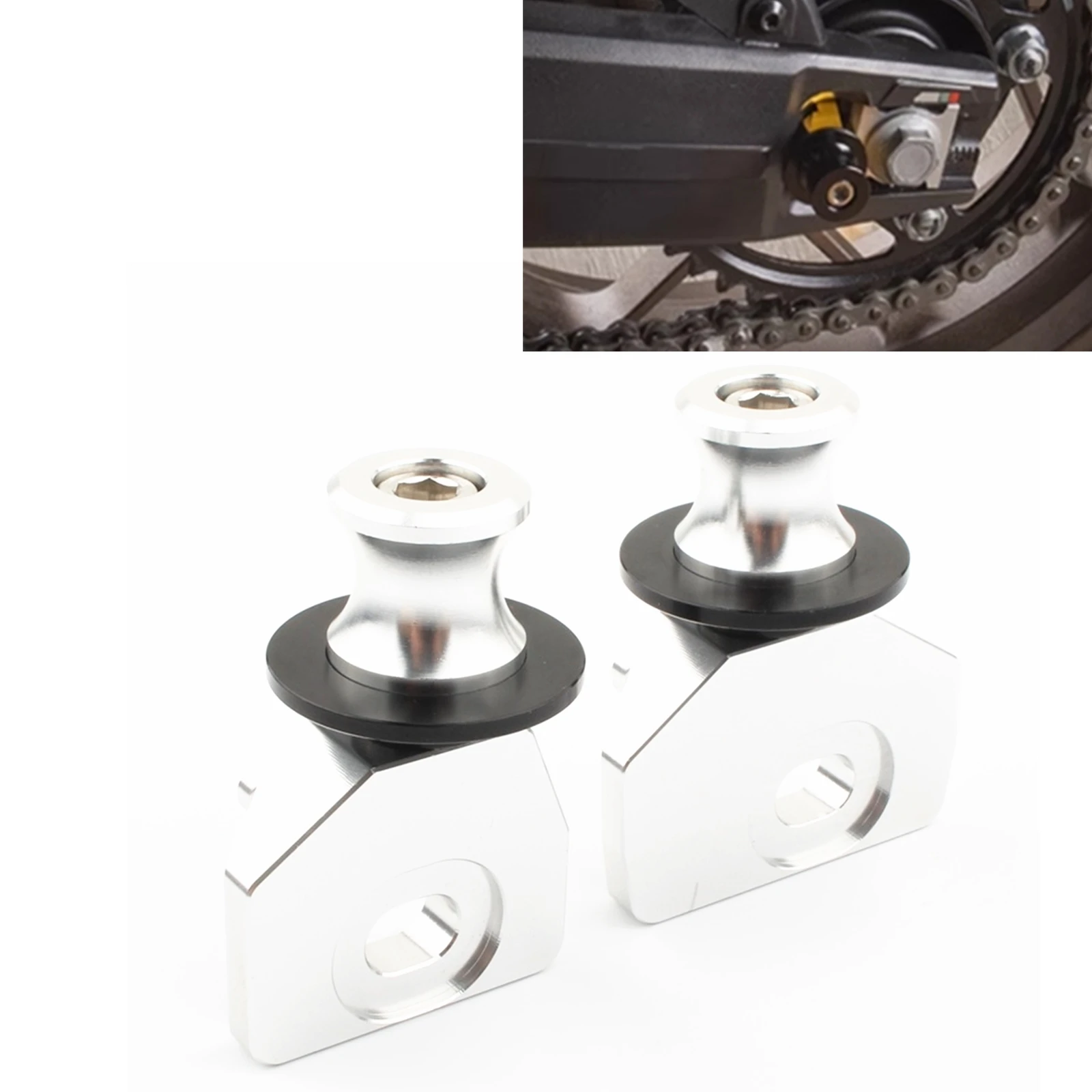 

For Honda CB650R CBR650R CB650F CBR650F 2014-2021 Motorcycle Rear Wheel Swingarm Sliders