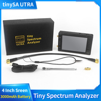 Original Tinysa Ultra Handheld Spectrum Analyzer 4 Inch Touch Screen 100KHz-5.3GHz with Battery High Frequency Signal Generator