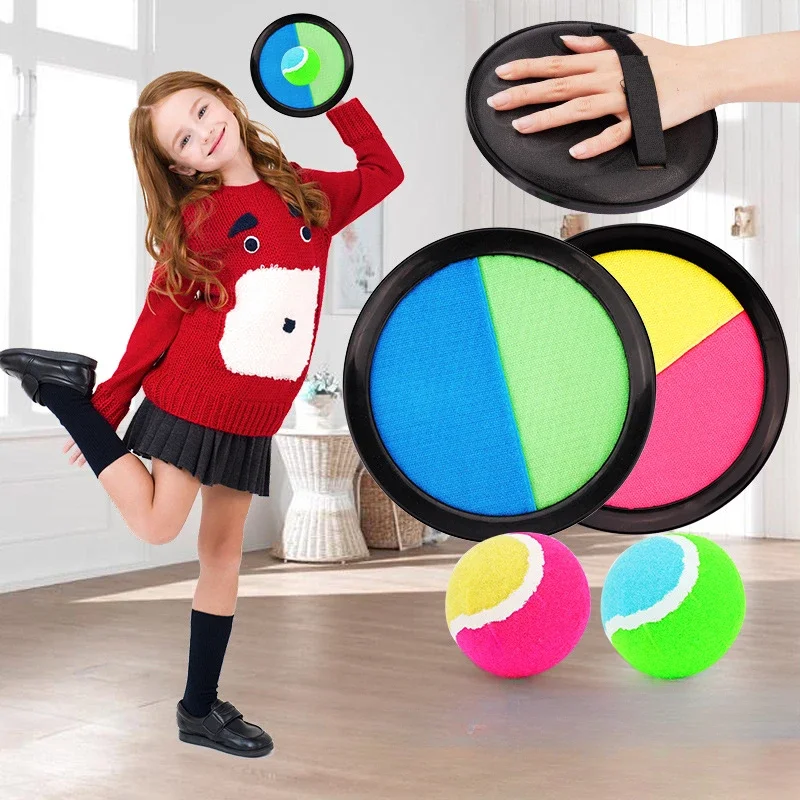 

Children's suction cup ball sticky target racket throwing kindergarten sports equipment parent-child interaction ball toys