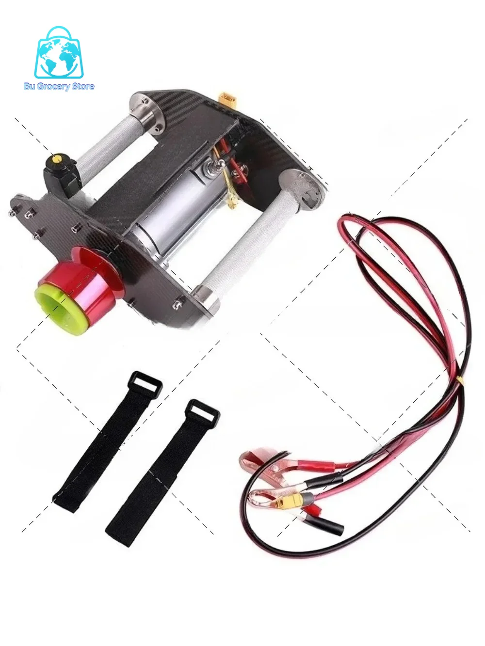 TOC250 Aircraft Starter for Large Model Fixed-Wing Engines 80CC-250CC Air Cooling Start-Up Tool for Aviation Equipment